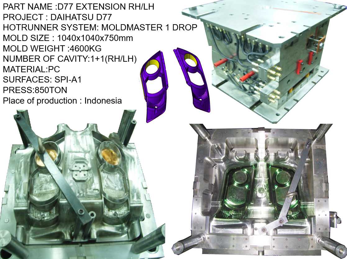 D77 EXTENSION RH&LH